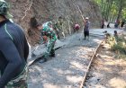 Semangat Gotong Royong Antar Rabat Beton TMMD Capai 12 Persen