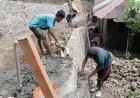 Tangan Terampil Sartono Perkokoh Talud Wujud Gotong Royong TMMD di Gumelem Kulon
